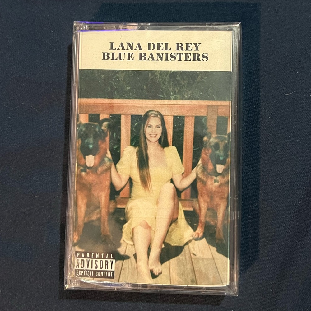 Lana Del Rey brown Blue Banisters cassette